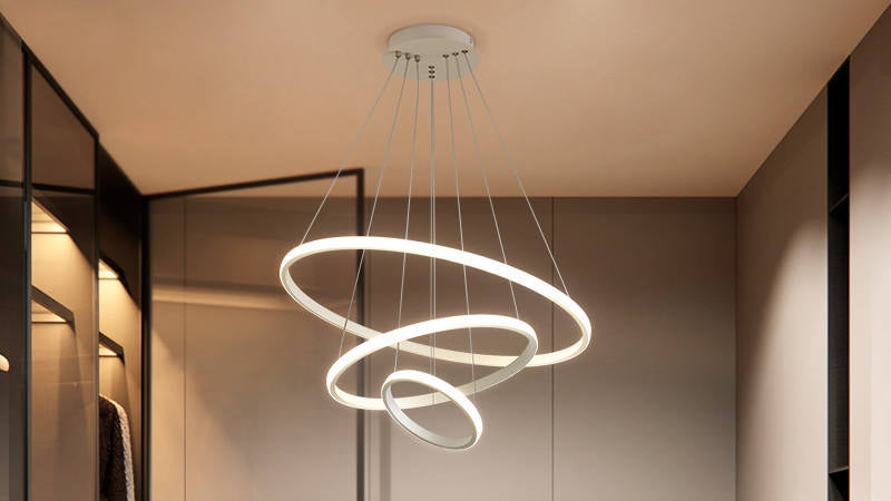 Lumiaro | Modern Spirál LED Csillár, Szobrászati Központi Világítás | Orntli