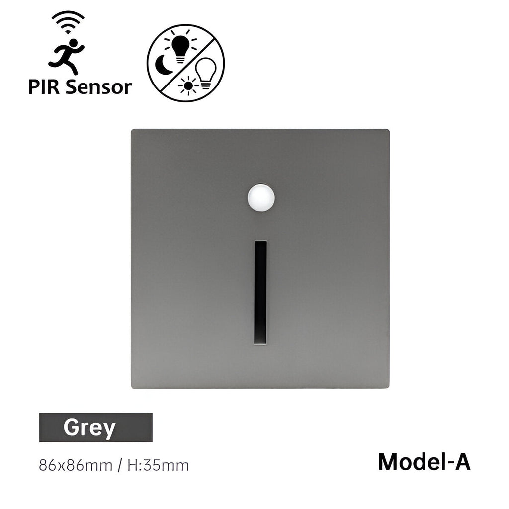 Kortárs beépített LED fali lámpa beltéri lépcsőkhöz | Orntli