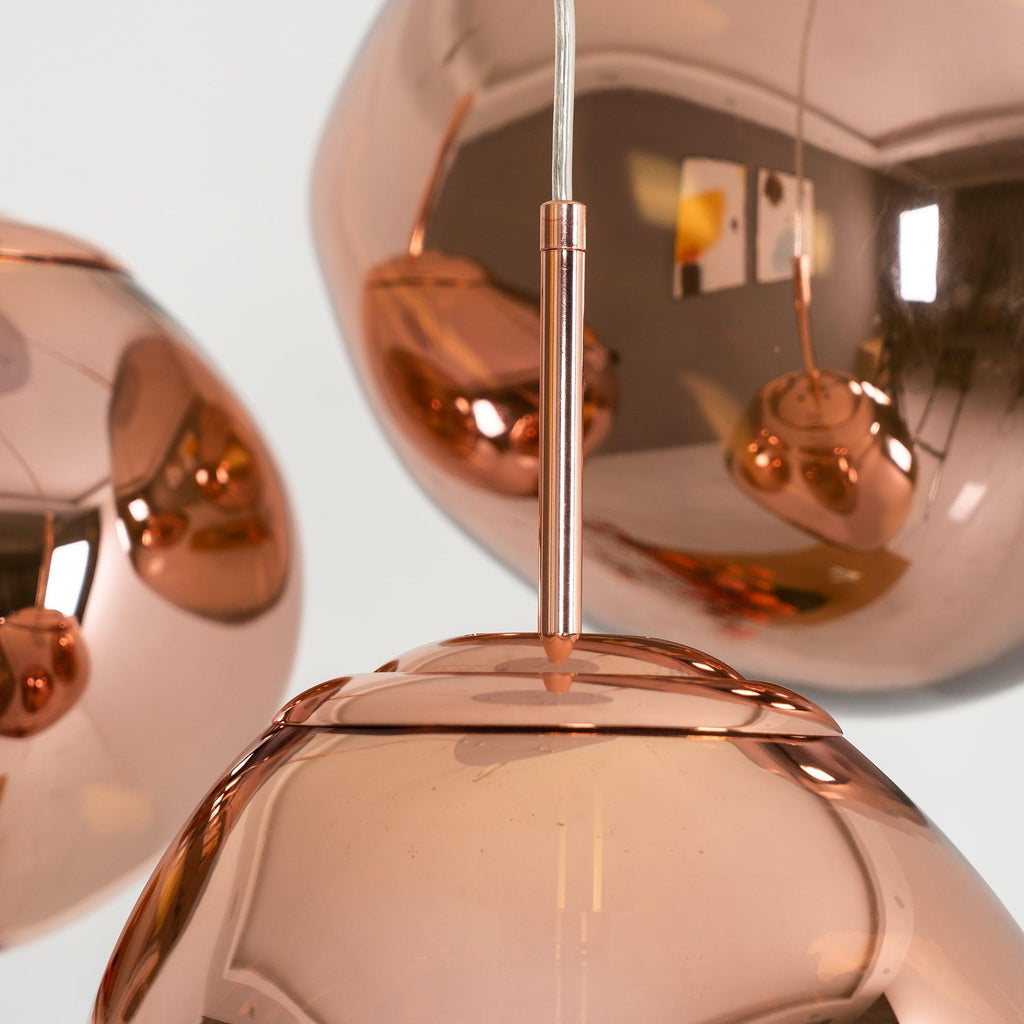 ツイステッド・キャノピー・ラバ・スワッグ・ペンダントランプ