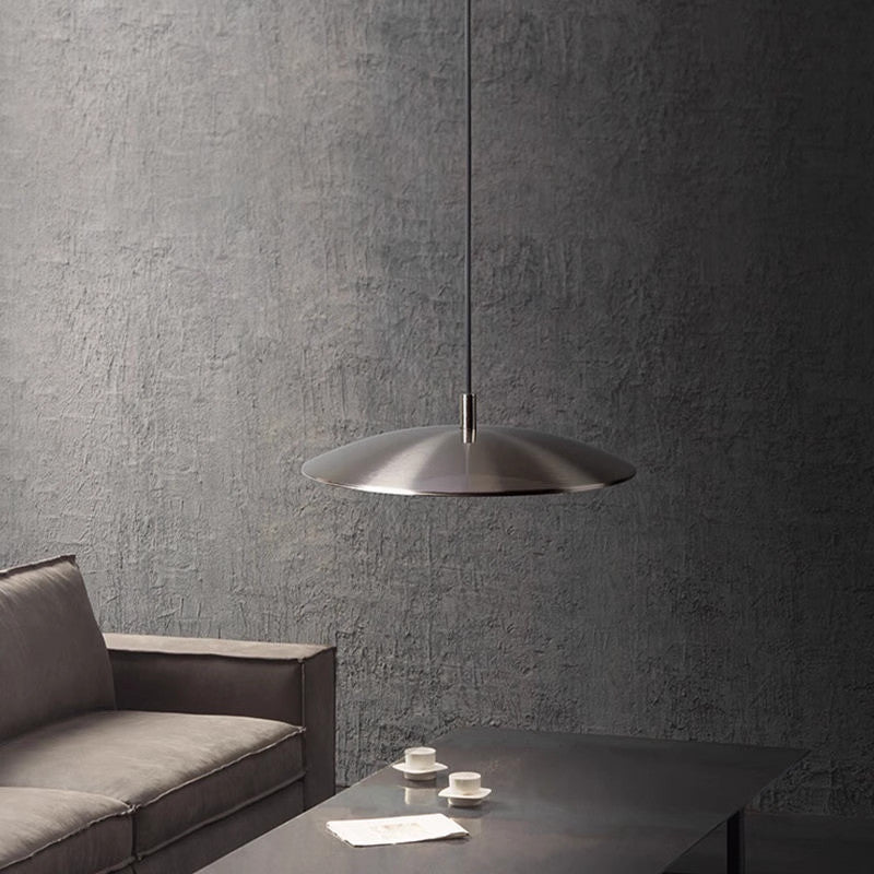 Nordic Modern LED Pendant Light in Iron and Nickel by Lumenor