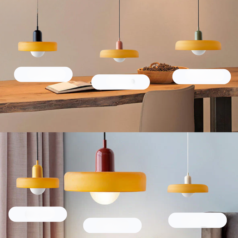 Lyra Nova hengelampe med retro aksent for spisestue