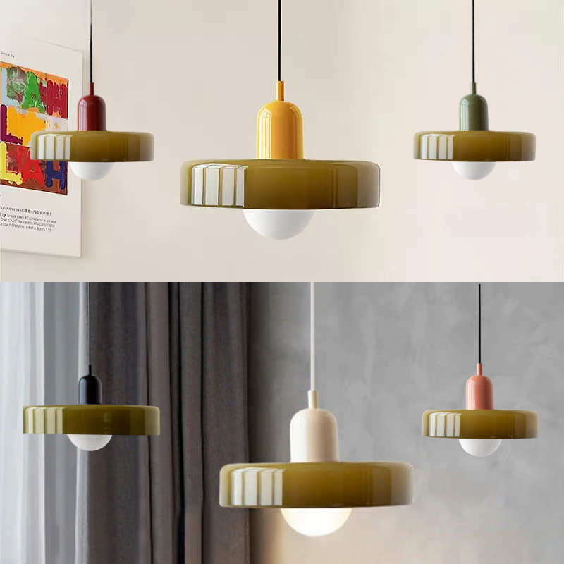 Lyra Nova hengelampe med retro aksent for spisestue