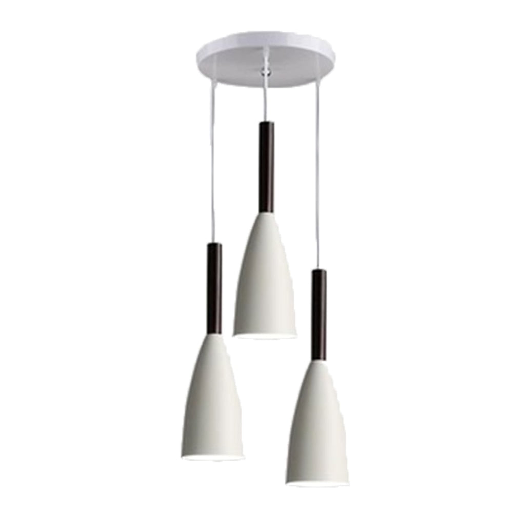 Nordila 3-Light Scandinavian Pendant With Adjustable Cable