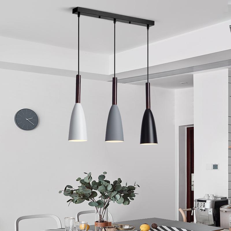 Nordila 3-Light Scandinavian Pendant With Adjustable Cable