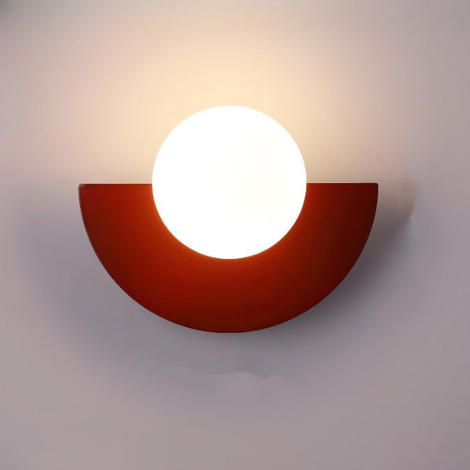 Novara Semicircular Wall Light | Orntli