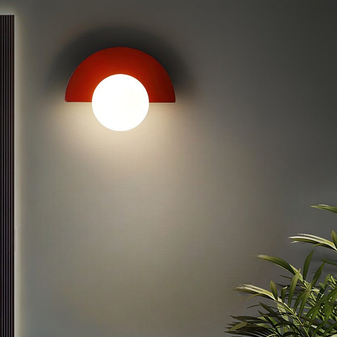 Novara Semicircular Wall Light | Orntli