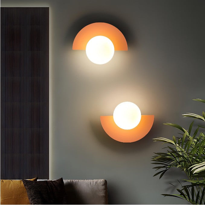 Novara Semicircular Wall Light | Orntli
