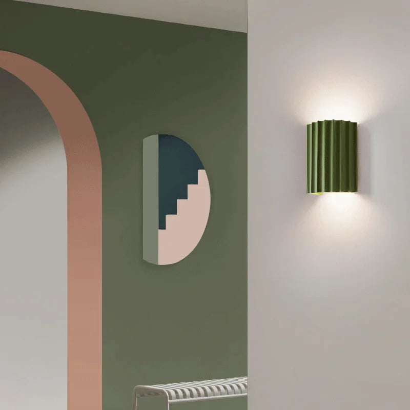 Aurelle Resin Wall Sconce for Home | Orntli