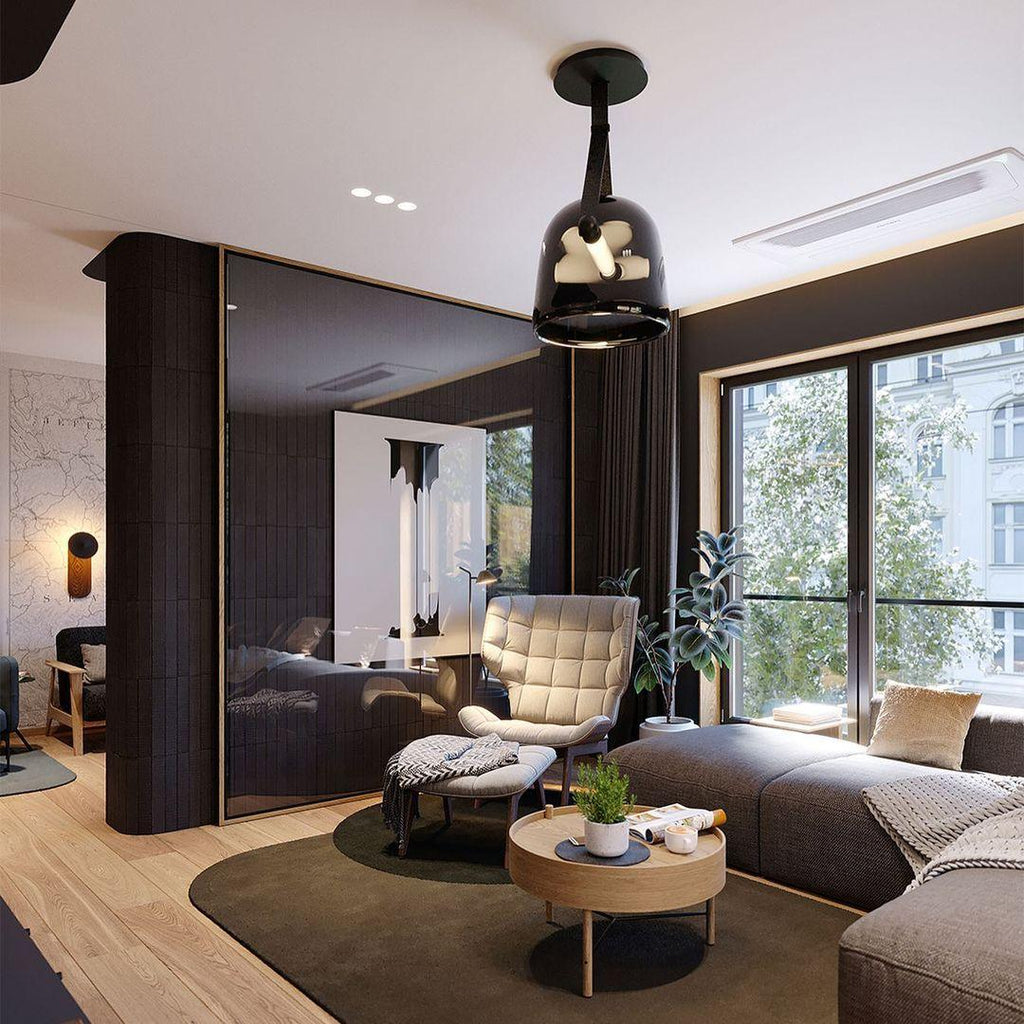 Candeeiro suspenso Penumbra — LED tubular