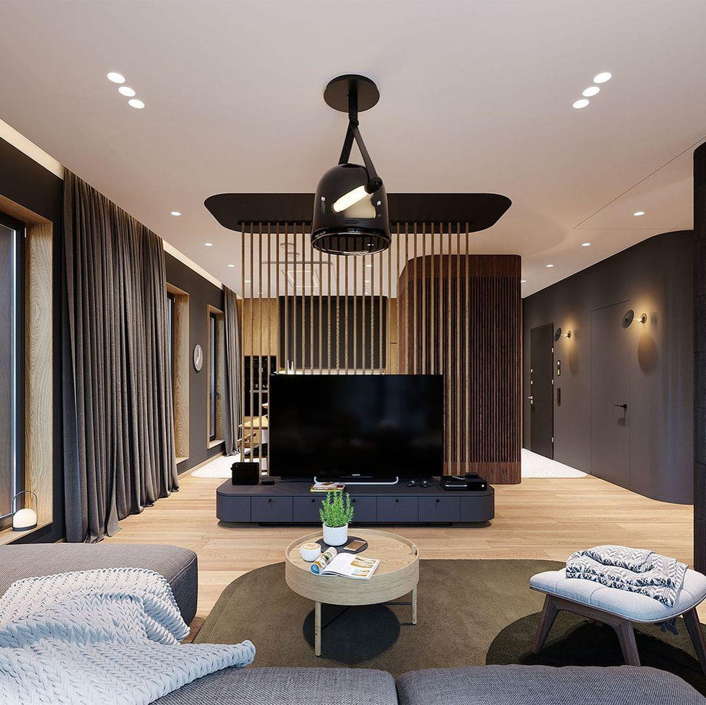 Candeeiro suspenso Penumbra — LED tubular