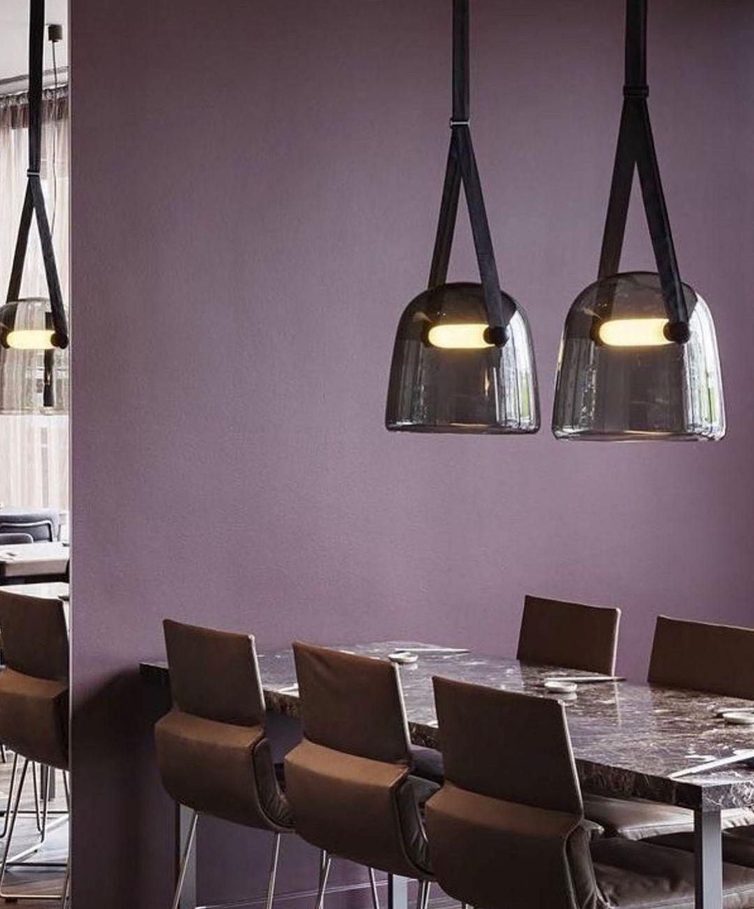 Candeeiro suspenso Penumbra — LED tubular
