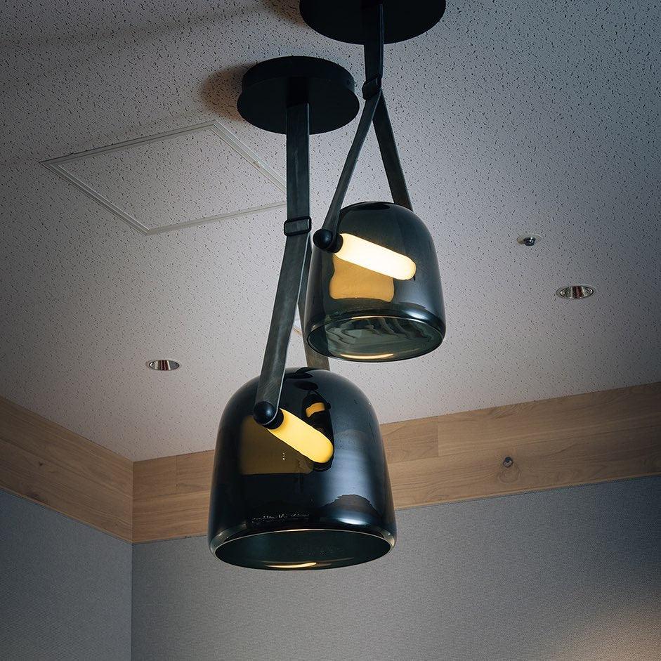 Candeeiro suspenso Penumbra — LED tubular