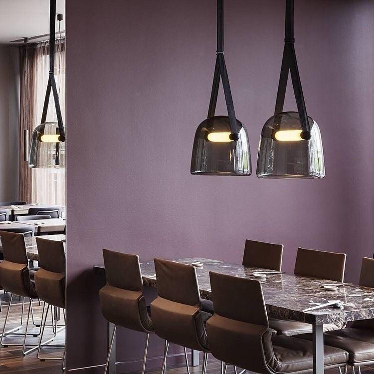 LunaMona - Elegantní a moderní závěsná lampa