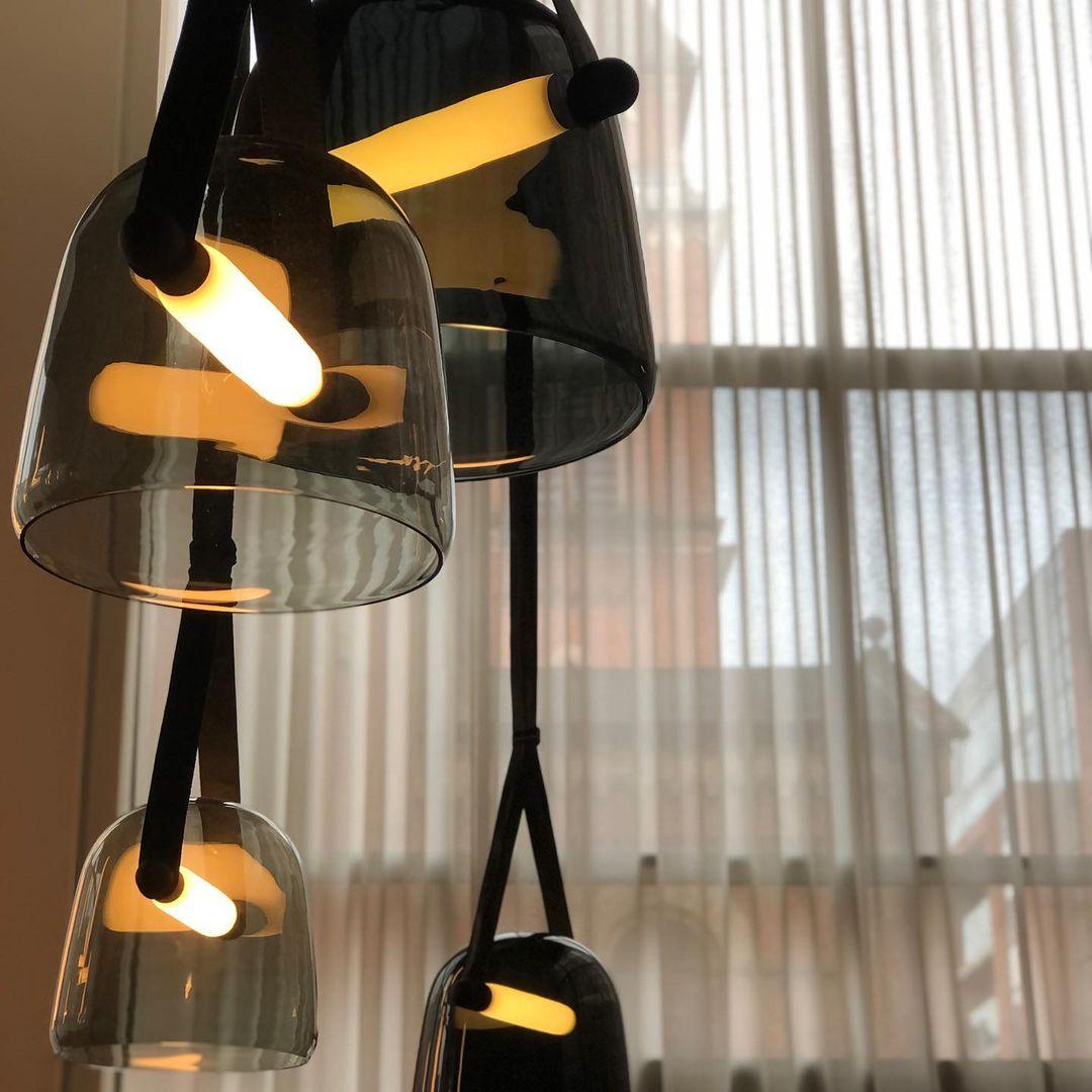 Candeeiro suspenso Penumbra — LED tubular