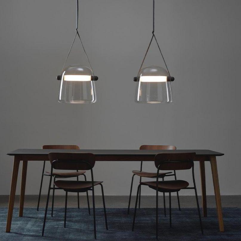 Candeeiro suspenso Penumbra — LED tubular