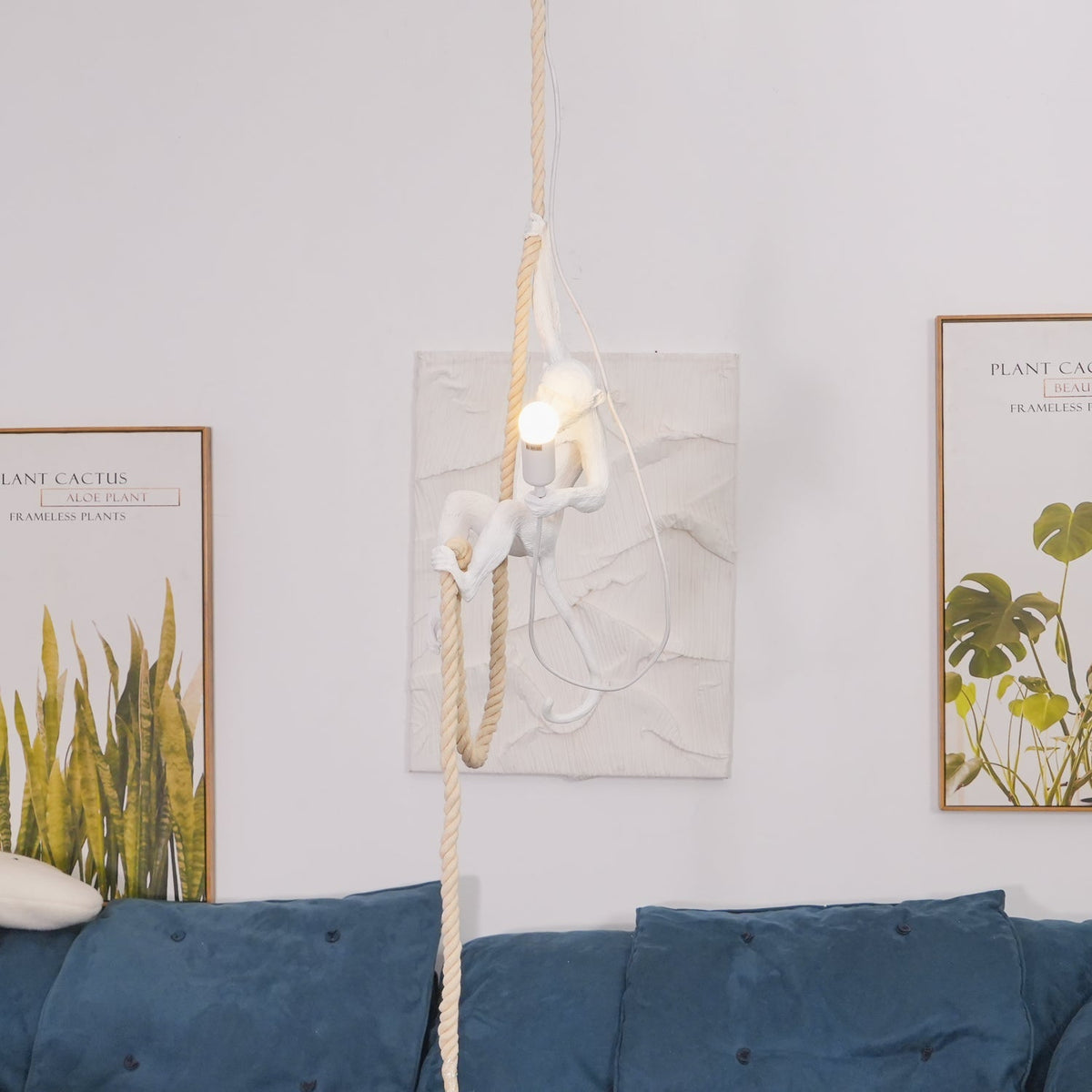 Novelty-Affen-Deckenleuchte – Dekorative Pendelleuchte