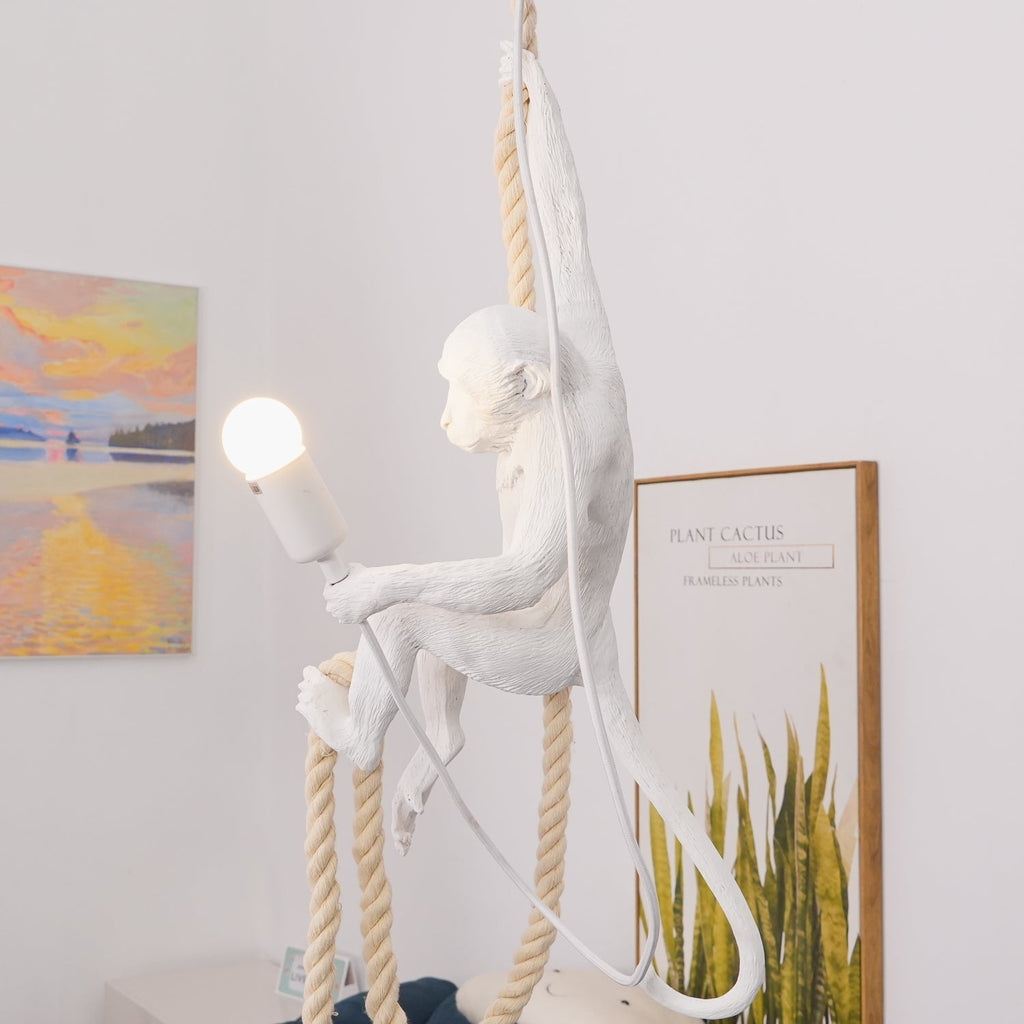 Novelty-Affen-Deckenleuchte – Dekorative Pendelleuchte