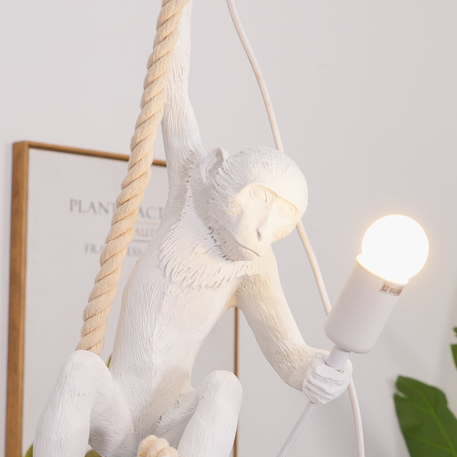 Novelty-Affen-Deckenleuchte – Dekorative Pendelleuchte