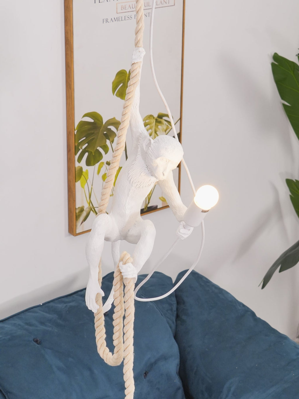 Novelty-Affen-Deckenleuchte – Dekorative Pendelleuchte