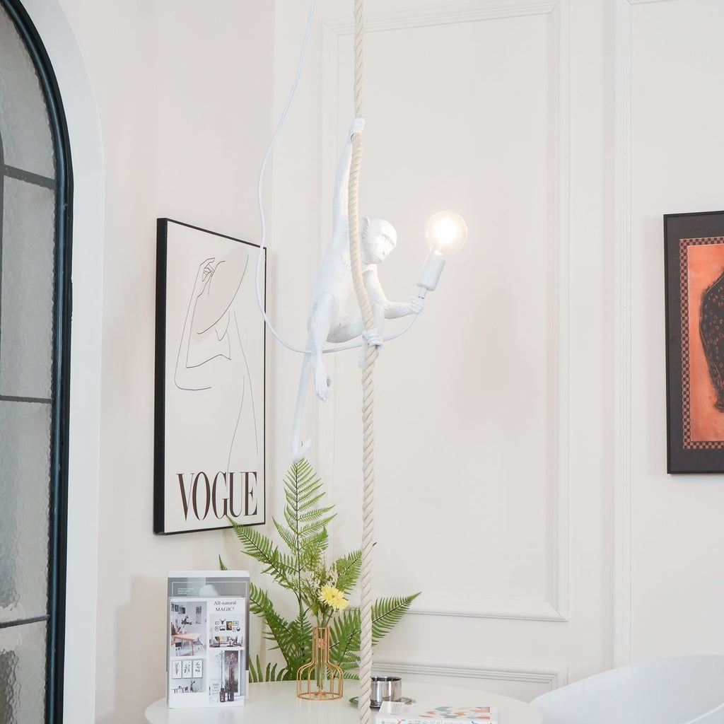 Novelty-Affen-Deckenleuchte – Dekorative Pendelleuchte