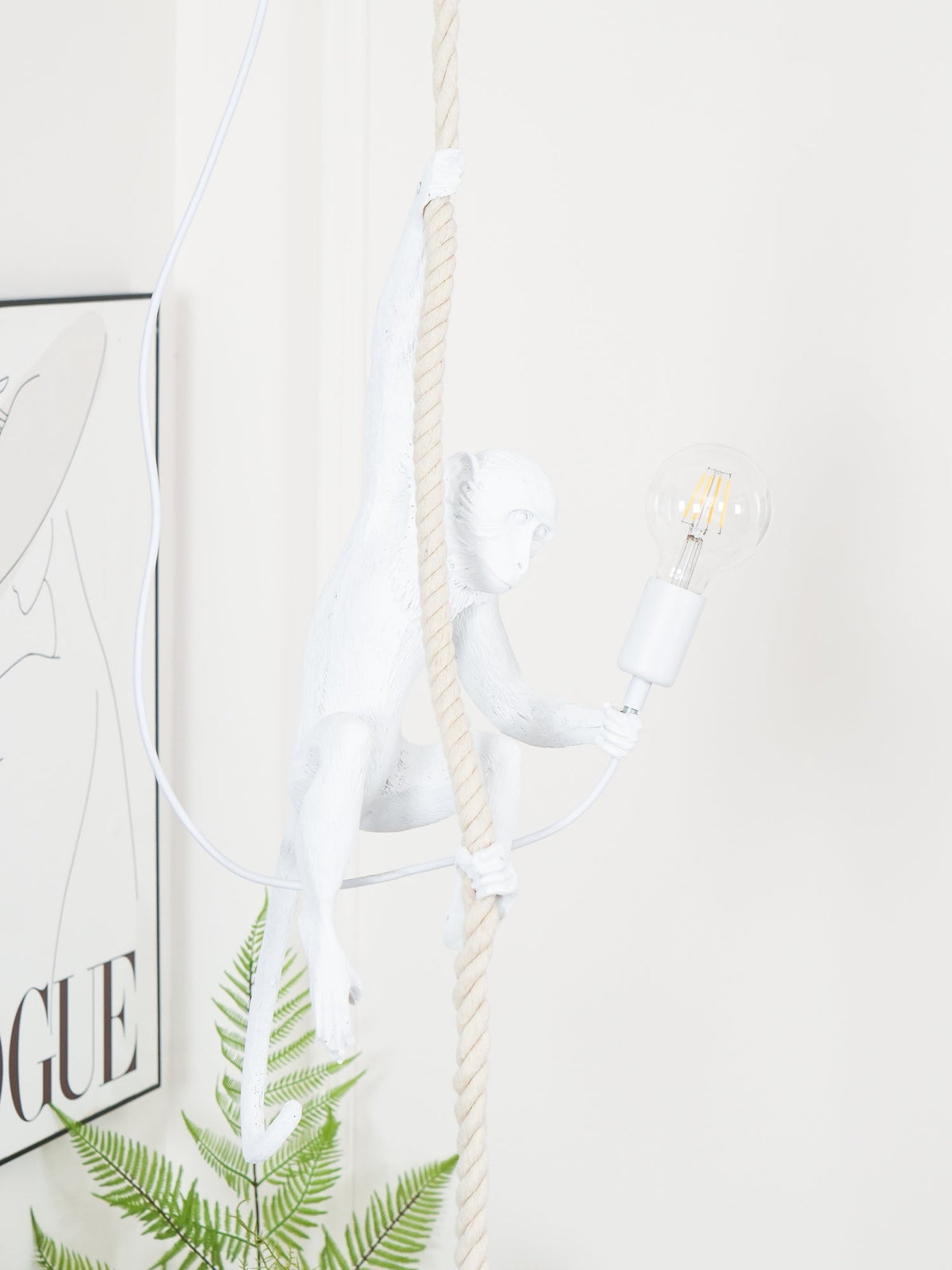 Novelty-Affen-Deckenleuchte – Dekorative Pendelleuchte