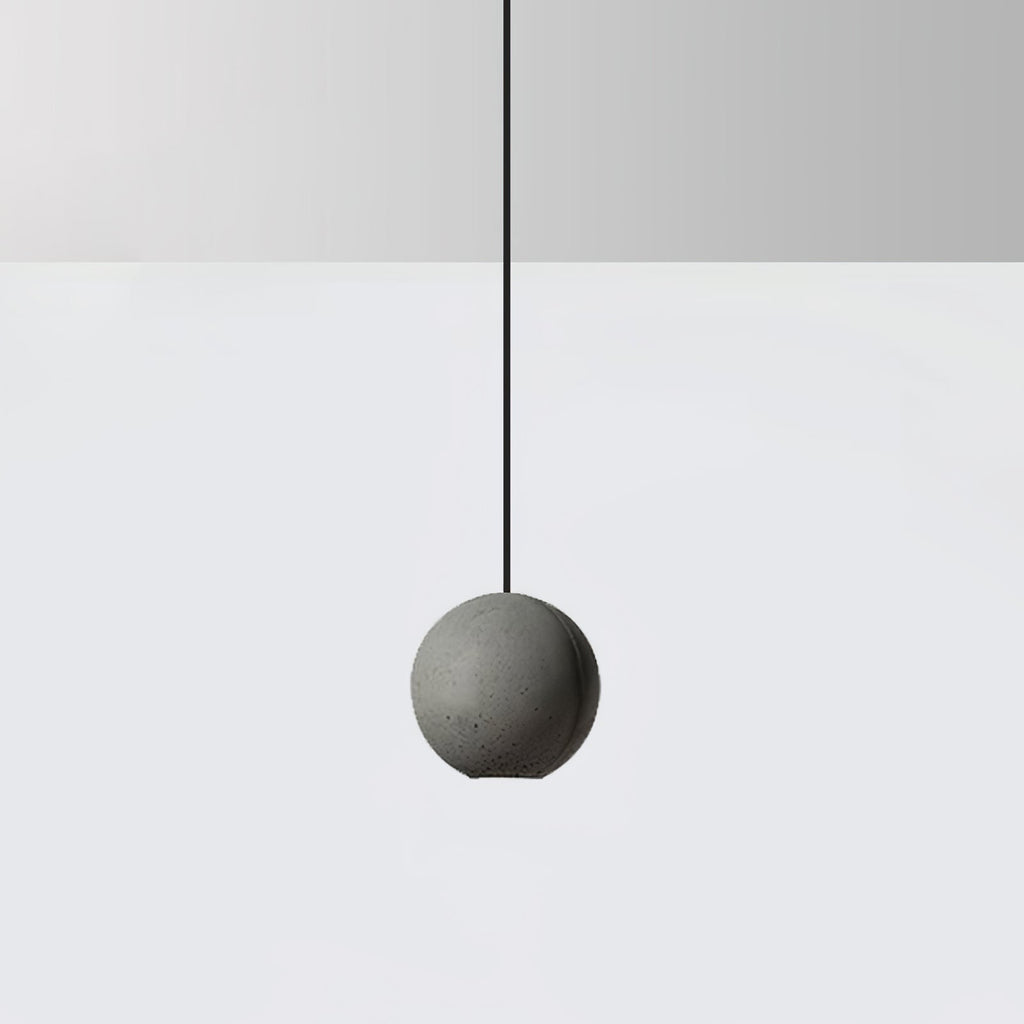 Lámpara colgante de hormigón minimalista Moon – Luz de techo moderna
