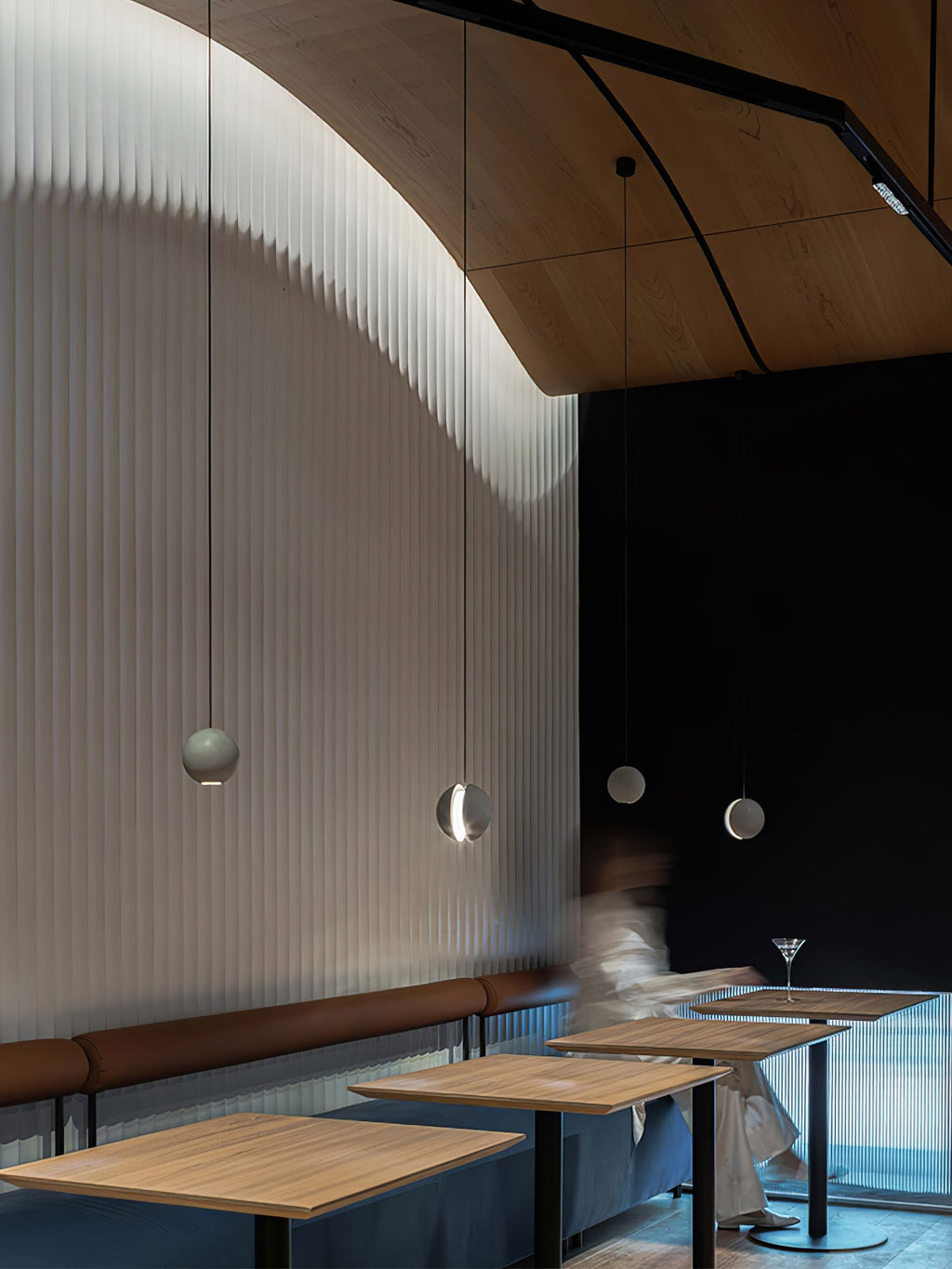 Lámpara colgante de hormigón minimalista Moon – Luz de techo moderna