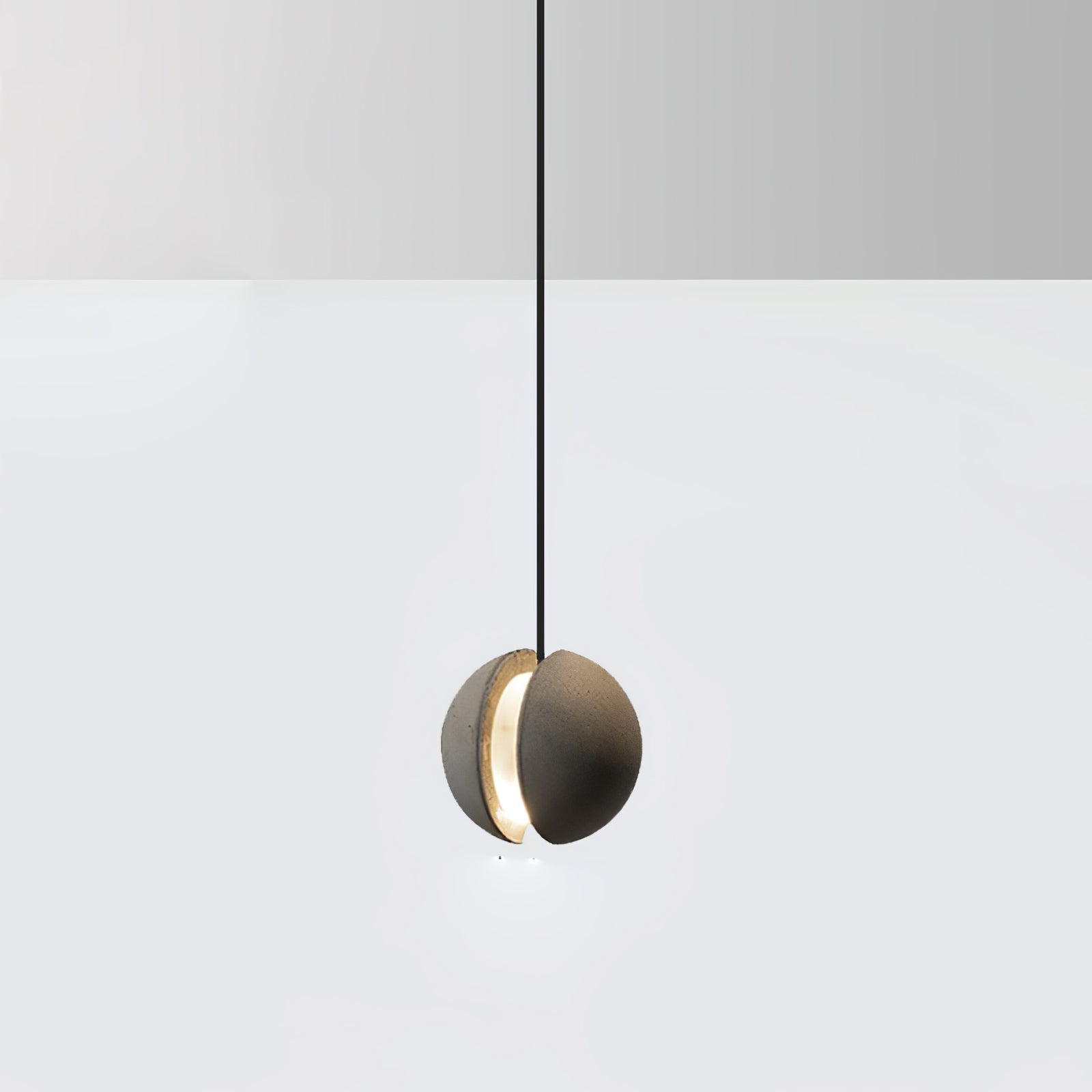 Lámpara colgante de hormigón minimalista Moon – Luz de techo moderna