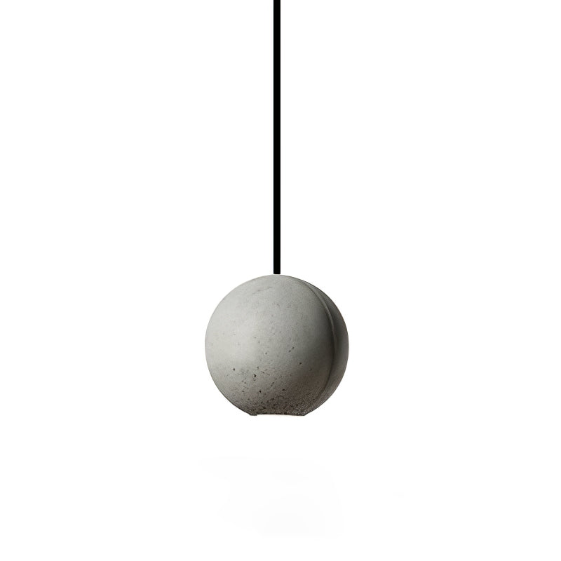 Lámpara colgante de hormigón minimalista Moon – Luz de techo moderna