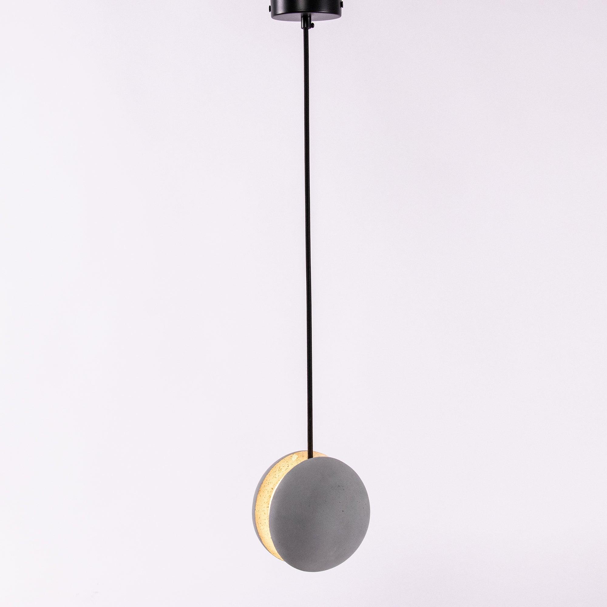 Lámpara colgante de hormigón minimalista Moon – Luz de techo moderna