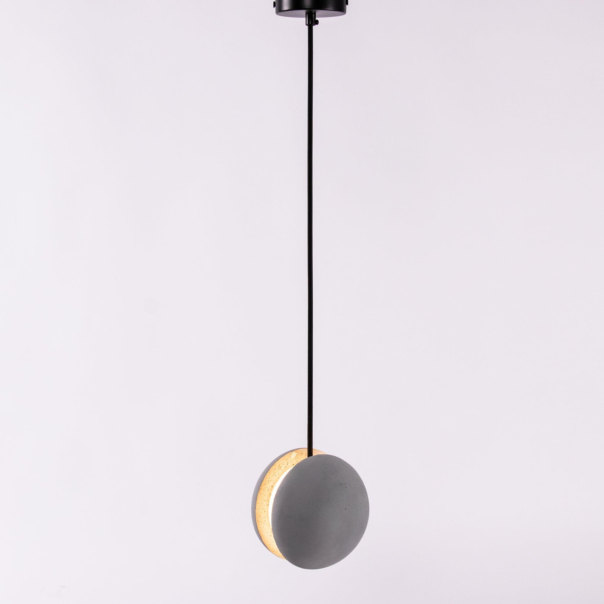 Lámpara colgante de hormigón minimalista Moon – Luz de techo moderna
