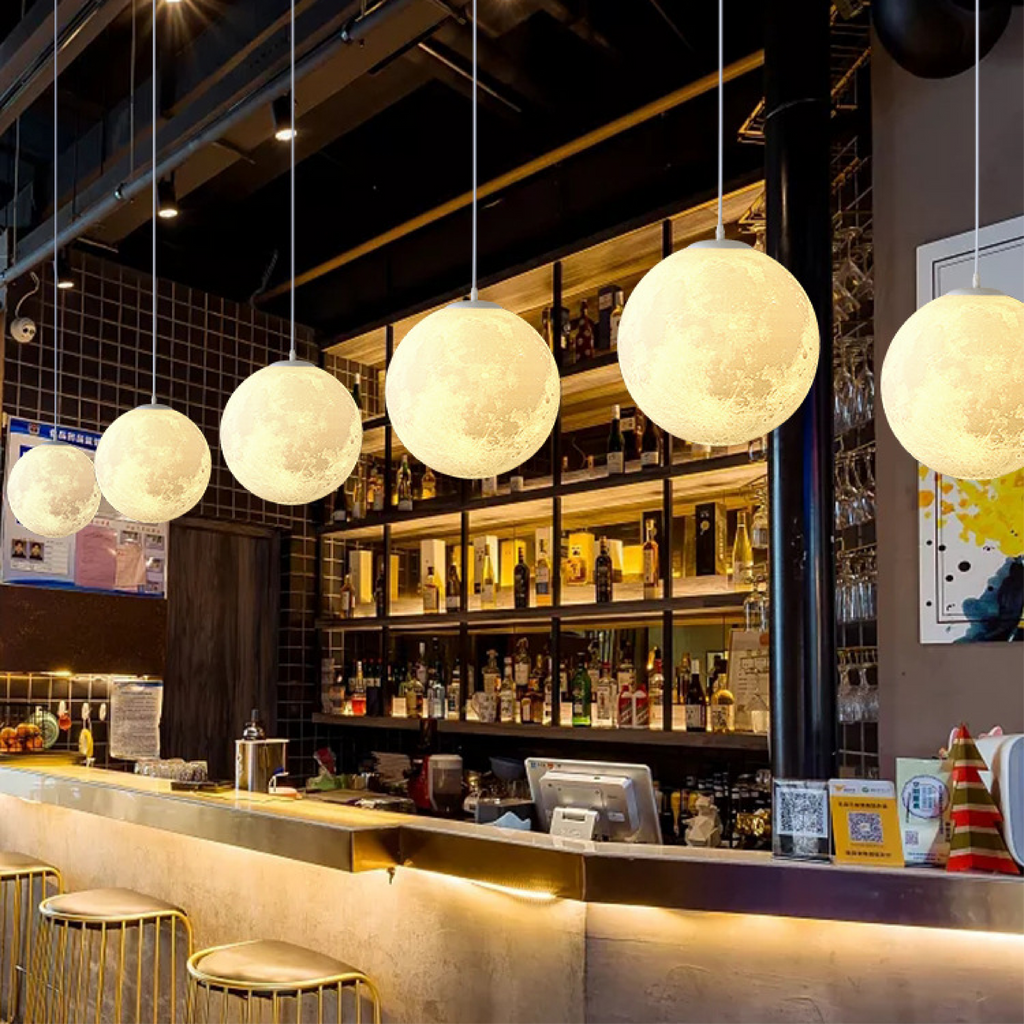 Lunara | Privjesna svjetiljka s motivom mjeseca | Orntli