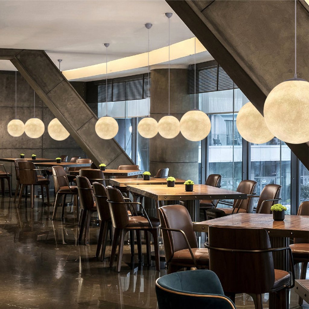 Lunara | Privjesna svjetiljka s motivom mjeseca | Orntli