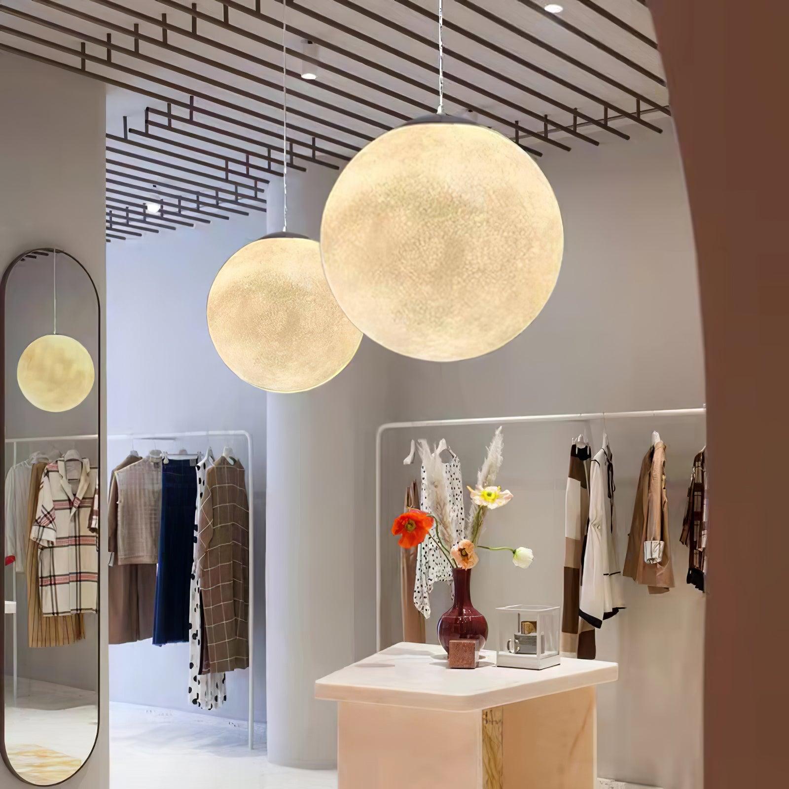 Moon – Promienna lampa wisząca