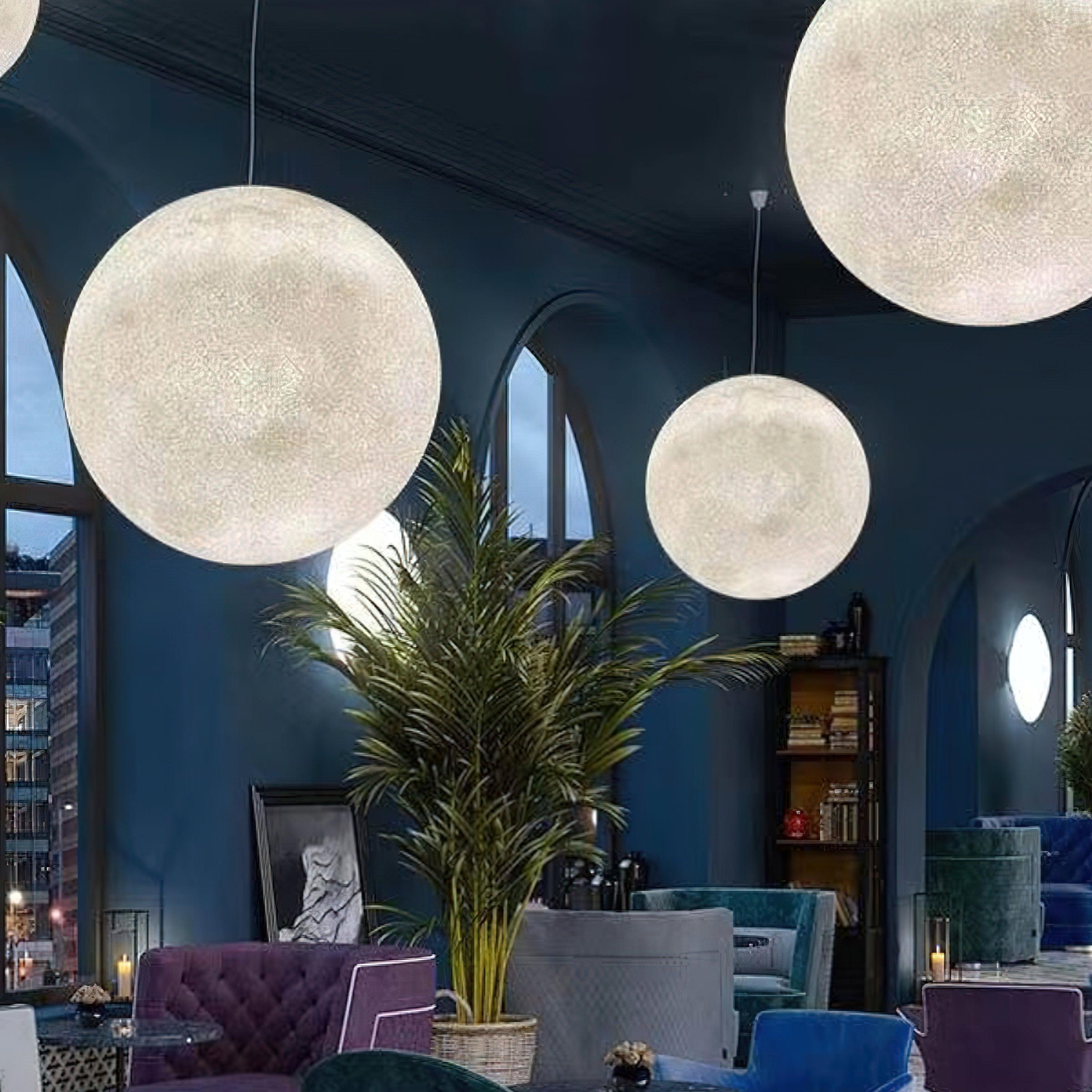 Moon – Promienna lampa wisząca