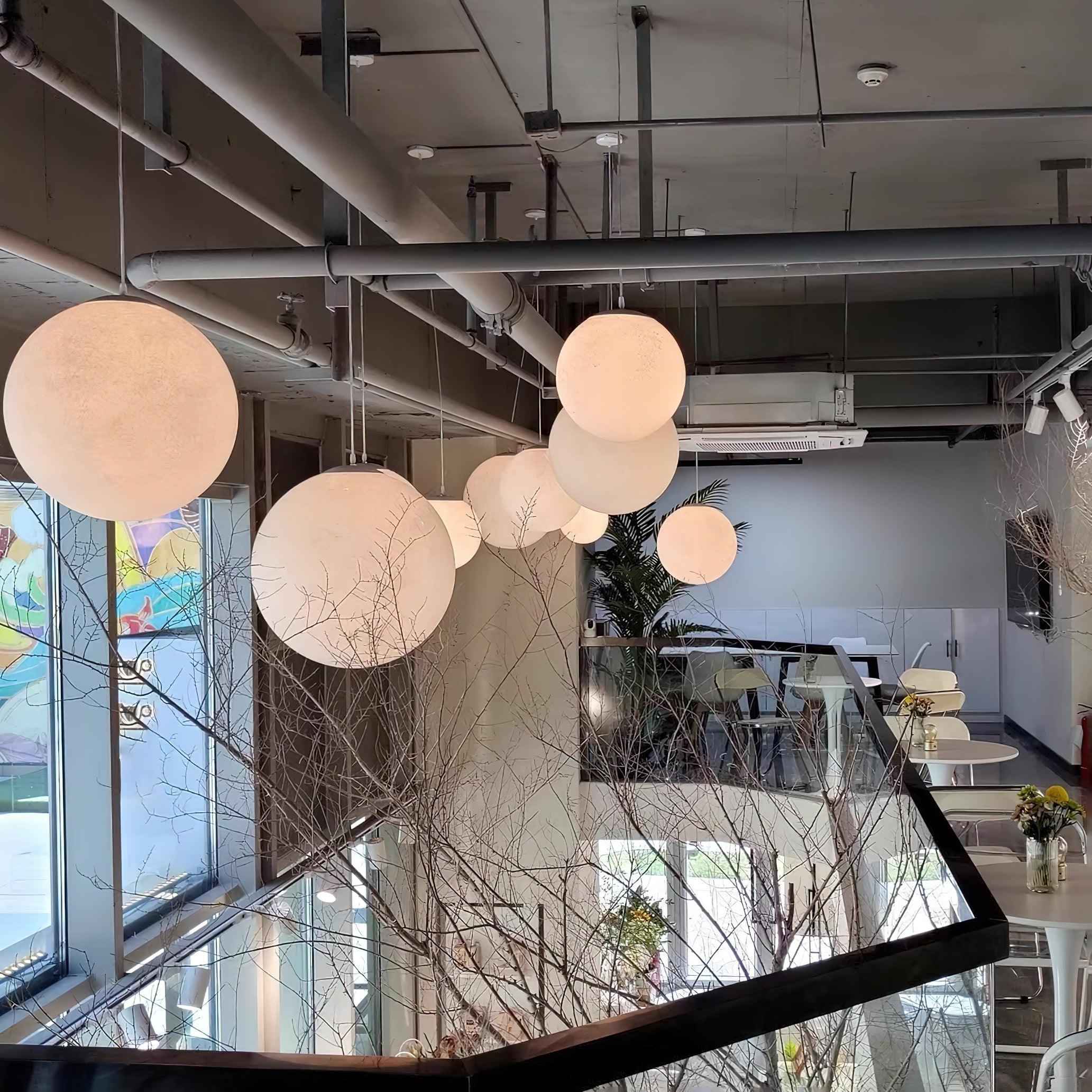 Moon – Promienna lampa wisząca