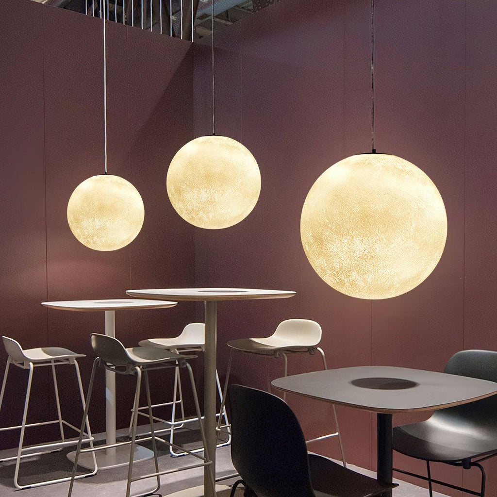 Moon – Promienna lampa wisząca