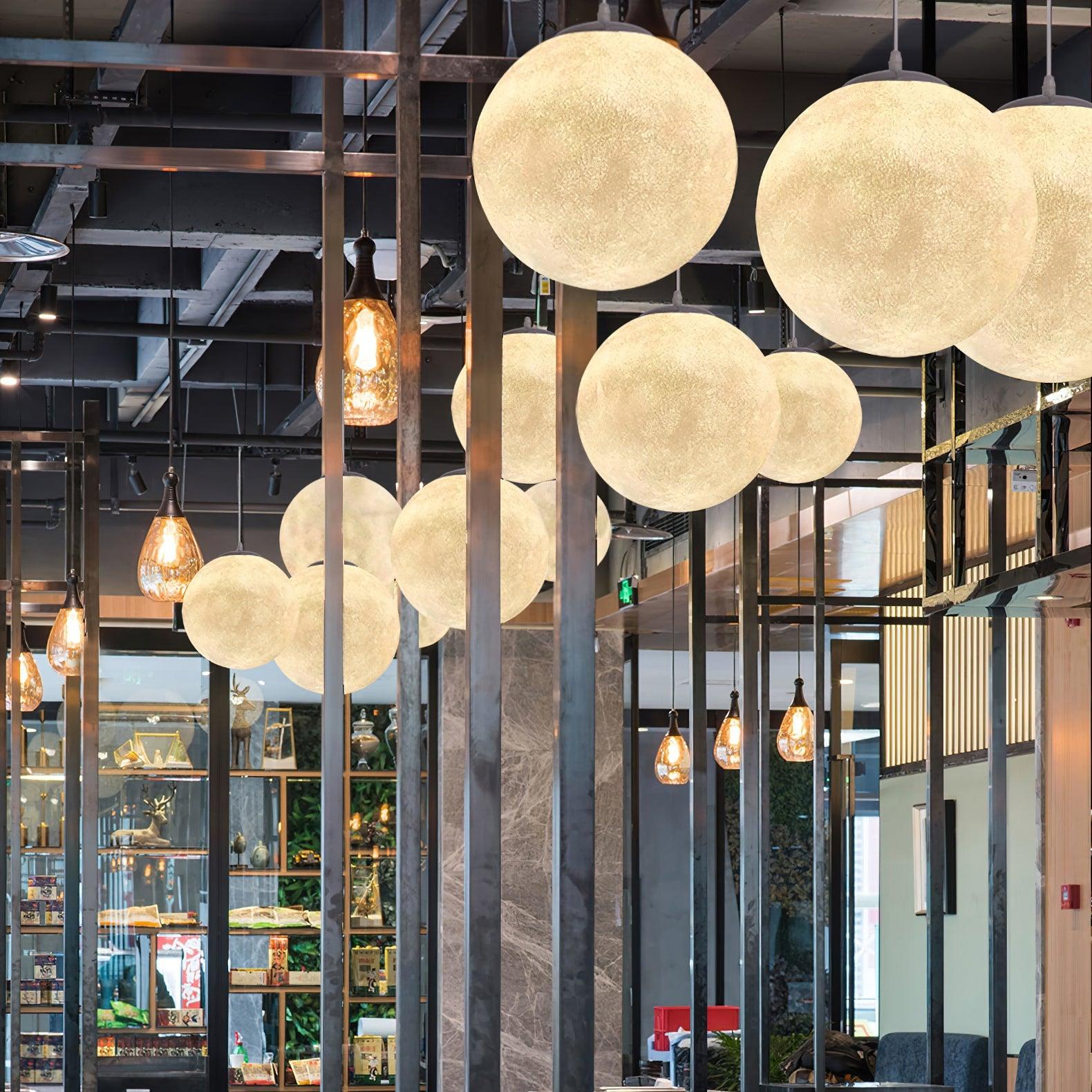 Moon – Promienna lampa wisząca