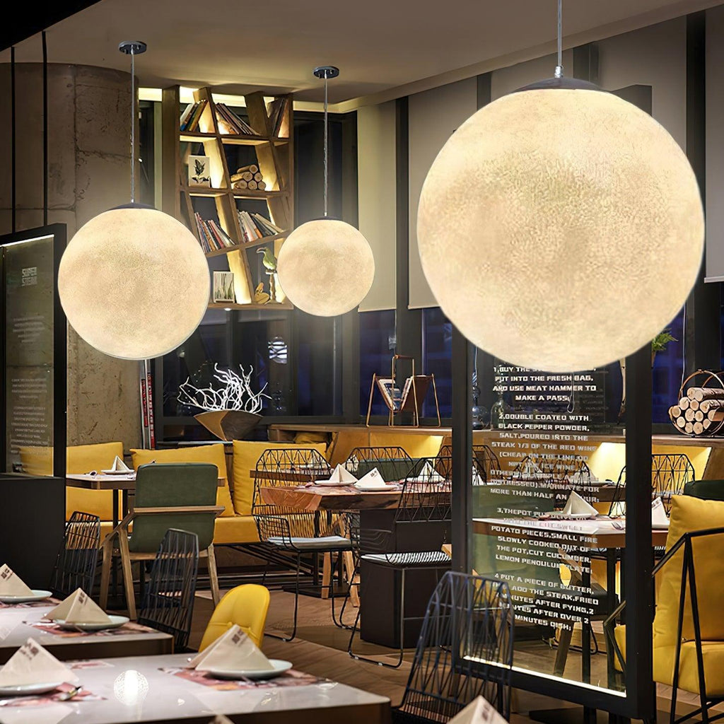 Moon – Promienna lampa wisząca