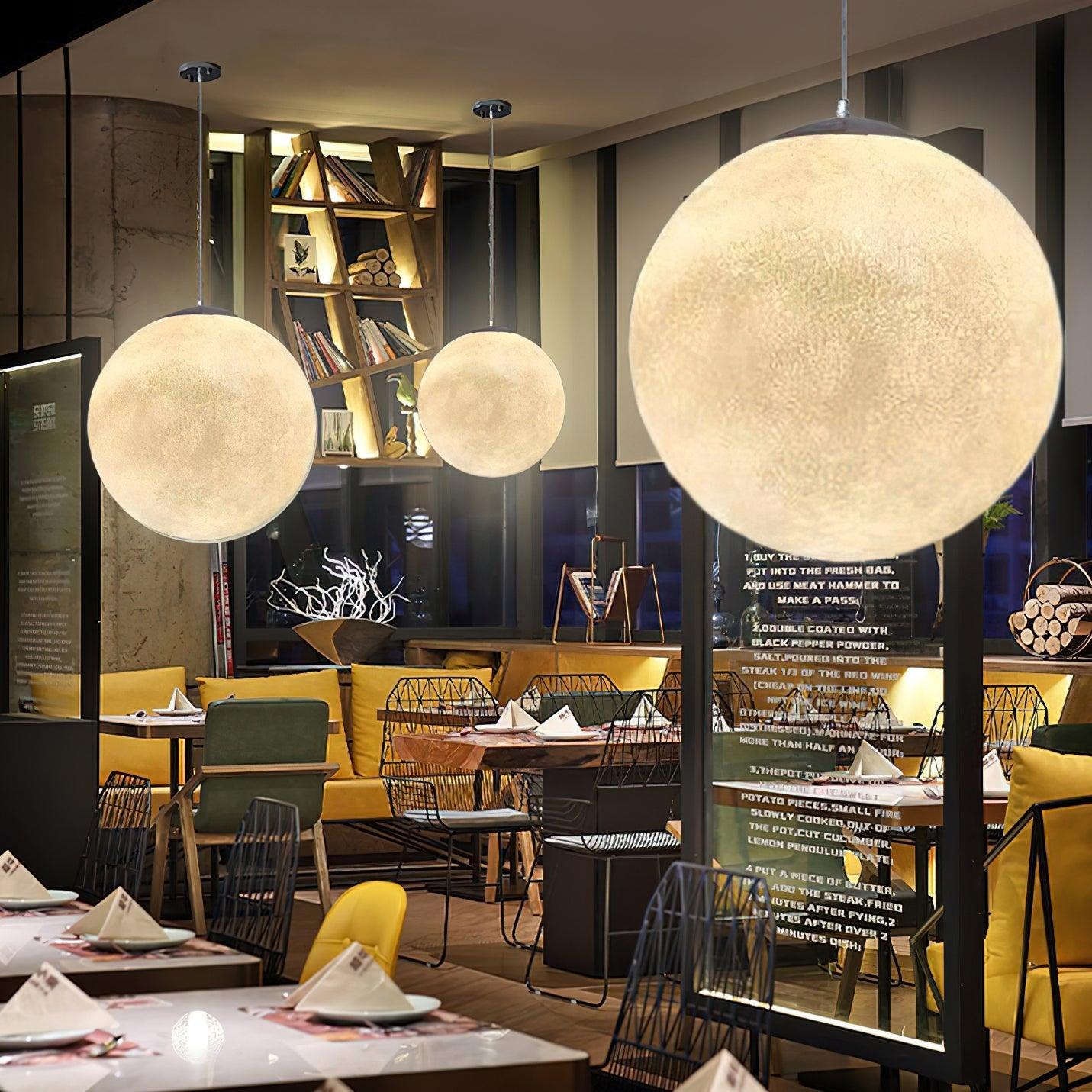 Moon – Promienna lampa wisząca