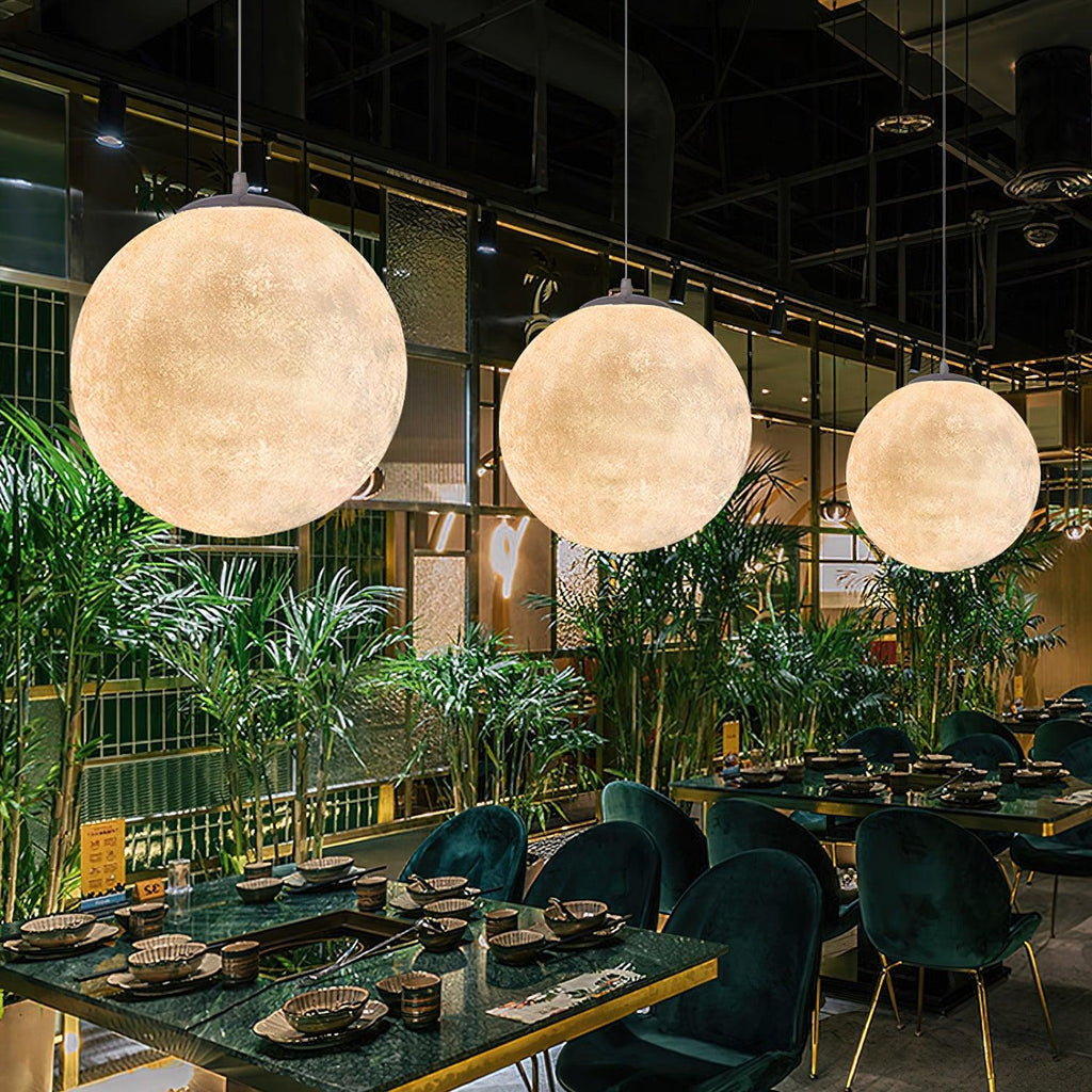 Moon – Promienna lampa wisząca