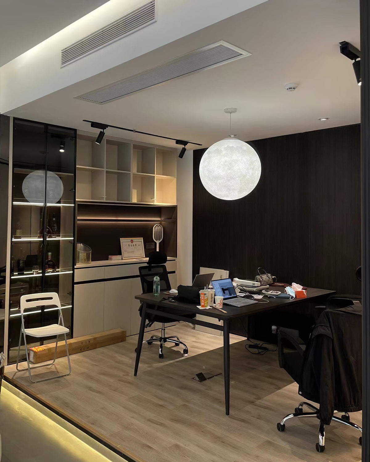 Lunara Moon Pendant Lamp | Modern White Ceiling Light