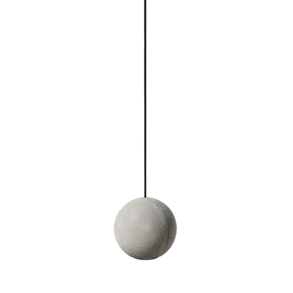 Lámpara colgante de hormigón minimalista Moon – Luz de techo moderna