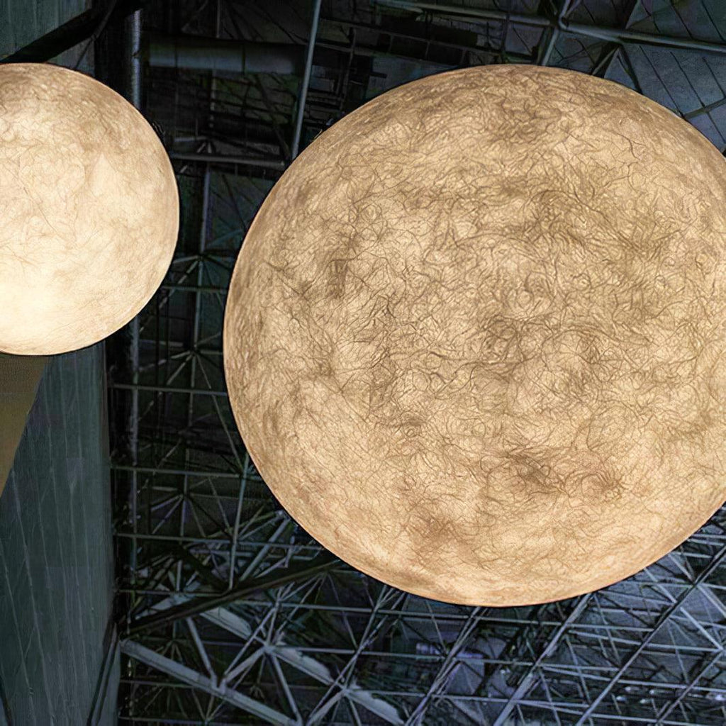 Lunara Moon Pendant Lamp | Modern White Ceiling Light
