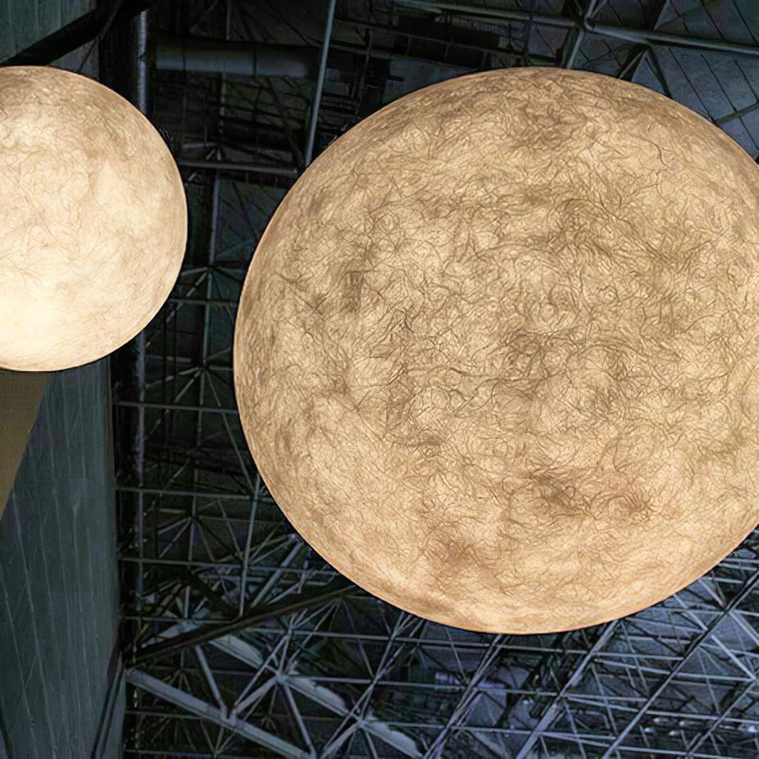 Lunara Moon Pendant Lamp | Modern White Ceiling Light