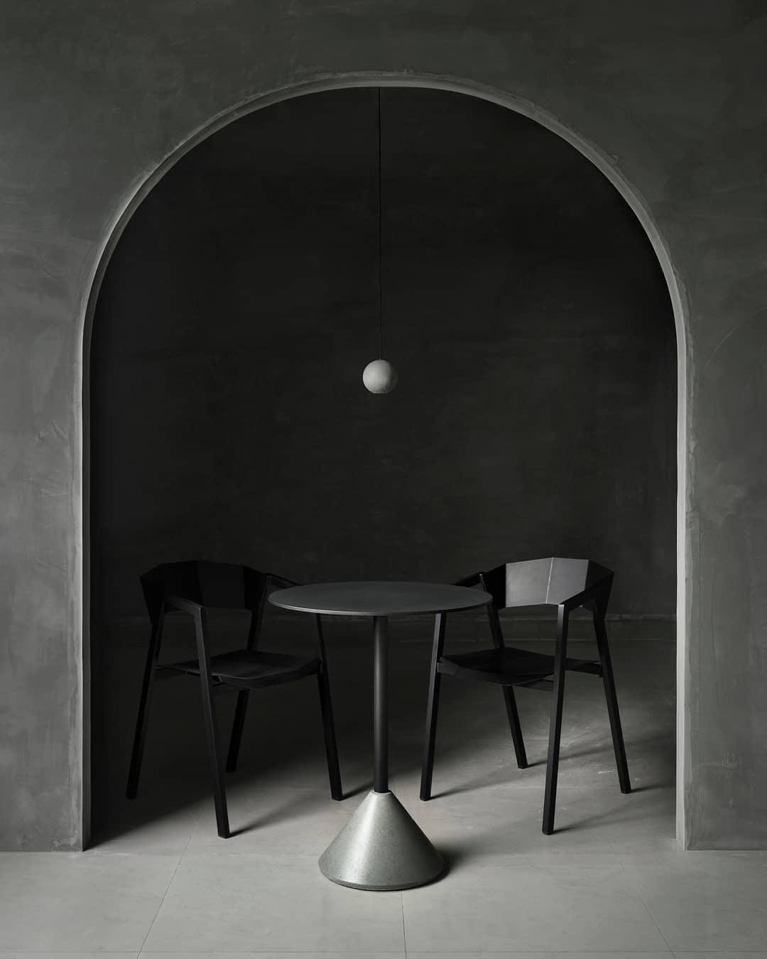 Lámpara colgante de hormigón minimalista Moon – Luz de techo moderna