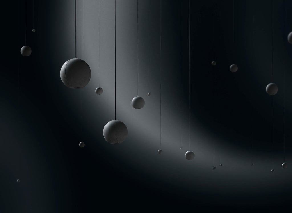 Lámpara colgante de hormigón minimalista Moon – Luz de techo moderna