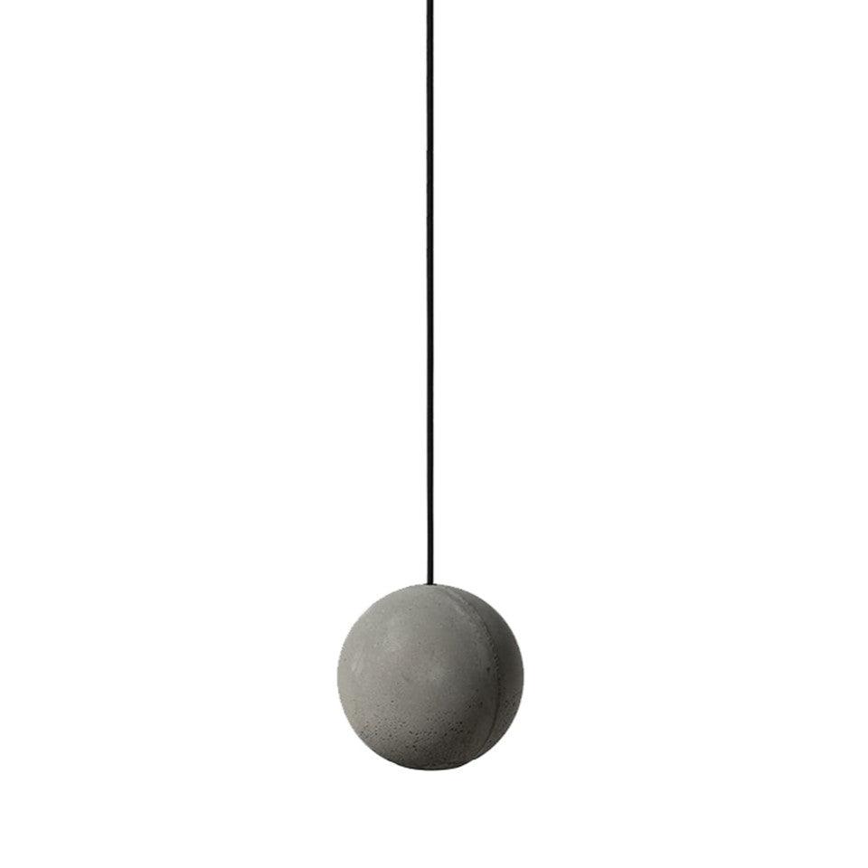 Lámpara colgante de hormigón minimalista Moon – Luz de techo moderna