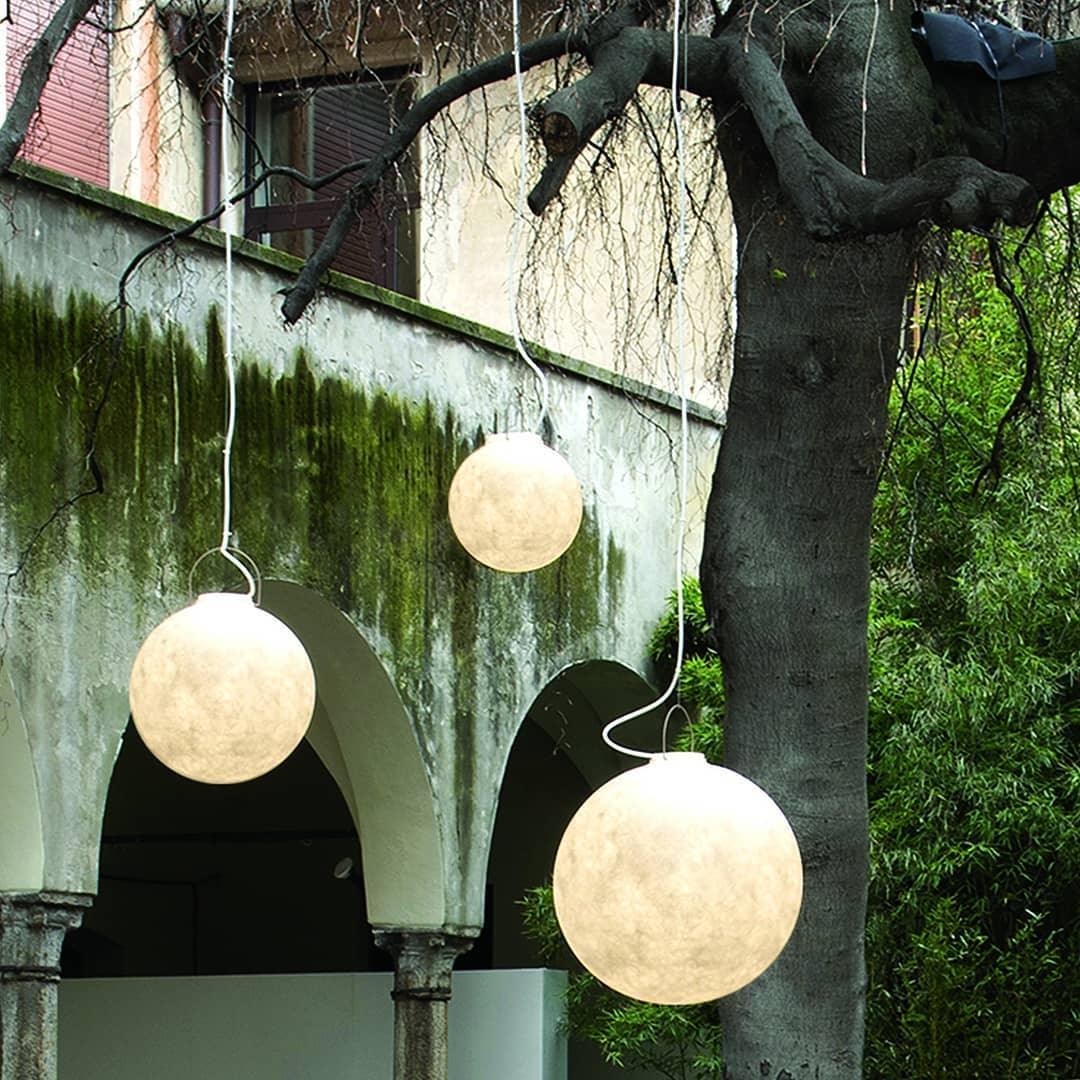 Lunara Moon Pendant Lamp | Modern White Ceiling Light