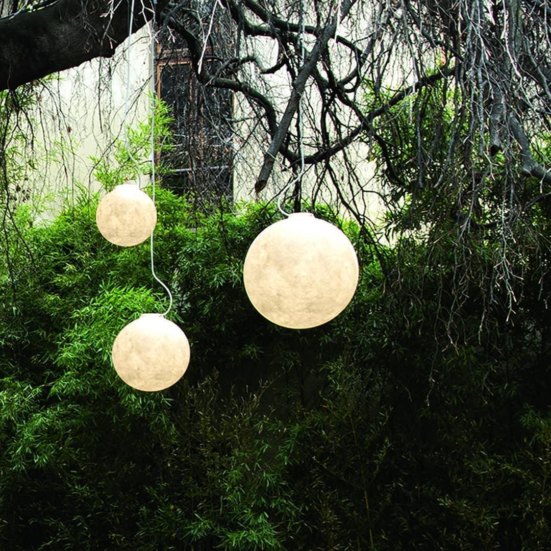 Lunara Moon Pendant Lamp | Modern White Ceiling Light